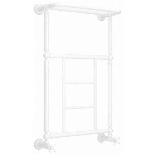 Полотенцесушитель водяной Сунержа Ренессанс 50х86 см белый матовый - фото 11