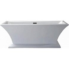 Акриловая ванна Abber 170х80 см отдельностоящая