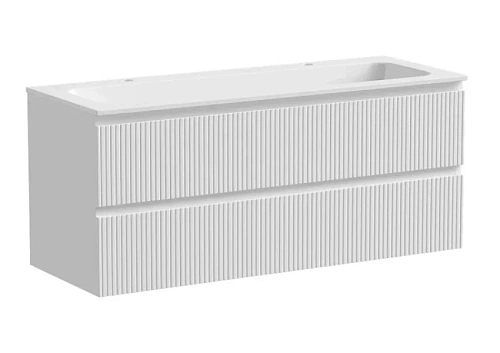 Тумба под раковину подвесная Sancos Snob T 120 см bianco - фото 3