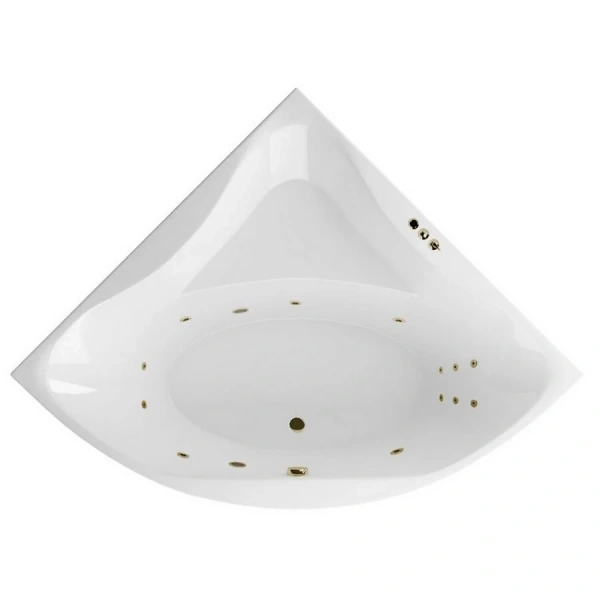 Ванна гидромассажная Excellent Glamour Smart 150 x 150 см, белый/бронза, WAEX.GLA15.SMART.BR (детальная фотография)