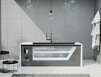 Ванна Aima Design Genesis 180 x 75 см, отдельностоящая, белый, 01ген1875