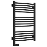 Полотенцесушитель электрический Сунержа Аркус 2.0 80х50 см матовый чёрный, тэн левый