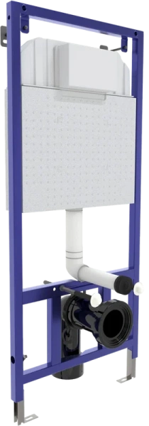 Унитаз с инсталляцией BERGES Puma клавиша хром глянец 043247 (детальная фотография), нет в наличии index_2