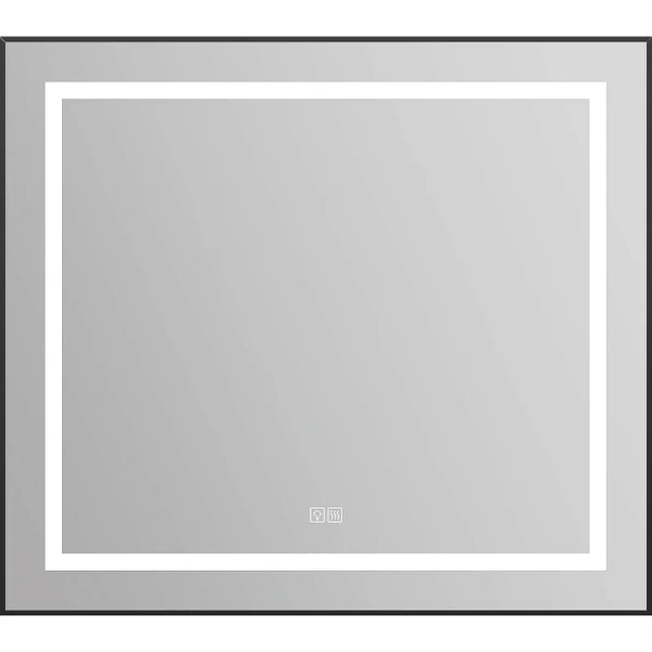 Зеркало с подсветкой BelBagno Kraft 55 см напольное SPC-KRAFT-555-1700-TCH-PIA-NERO (детальная фотография)