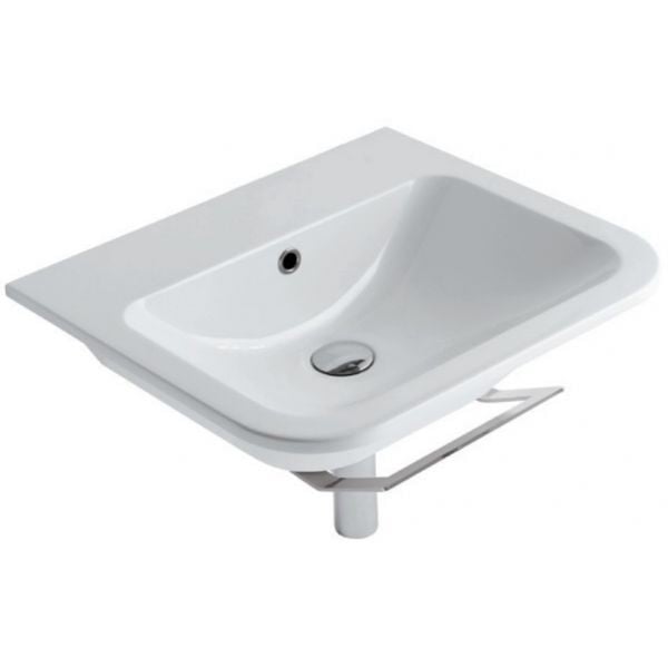 Полотенцедержатель для раковины, цвет хром, Globo Stone PS055CR (детальная фотография)