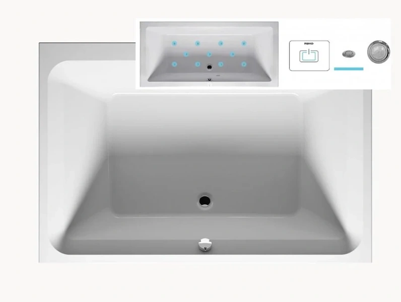 Ванна гидромассажная Riho Castello 180 x 120 см, AIR BB7700500000000_AIR (детальная фотография)