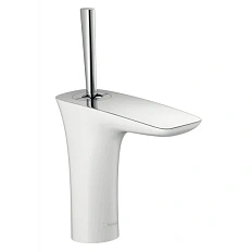 Смеситель для раковины Hansgrohe PuraVida хром/белый