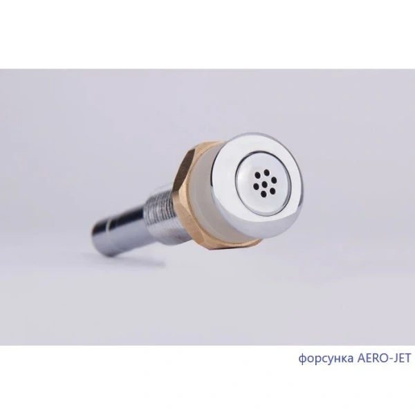 Ванна гидромассажная Excellent Pryzmat Slim Relax 160 x 75 см, белый/хром, WAEX.PRY16S.RELAX.CR (детальная фотография), с гидромассажем
