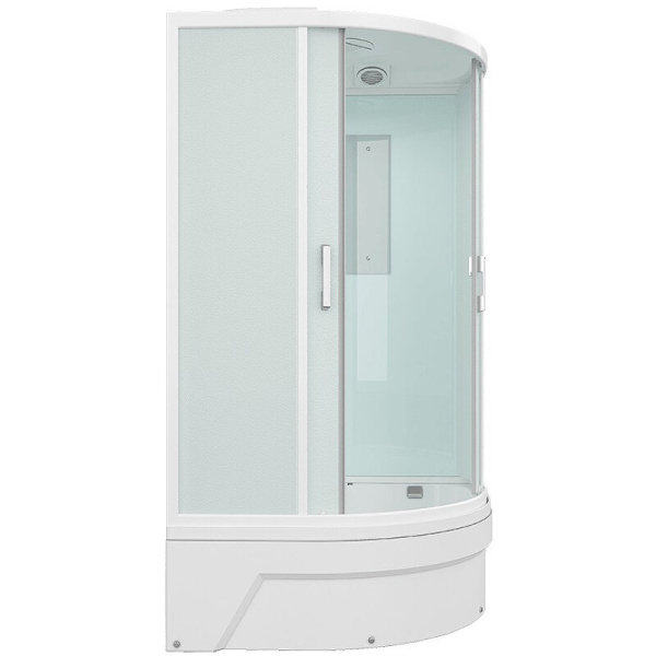 Душевая кабина Erlit Comfort ER5720T 120х120 см угловая (детальная фотография), с высоким, глубоким поддоном, глубокий поддон