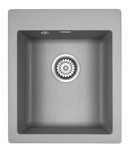 Мойка для кухни Paulmark Leer 42 см серый металлик - фото 6