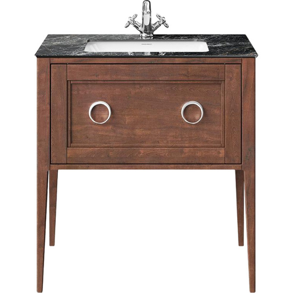 Тумба под раковину напольная Kerama Marazzi Plaza Classic 80 см орех матовый PL.CN.80.1\NUT.M (детальная фотография)