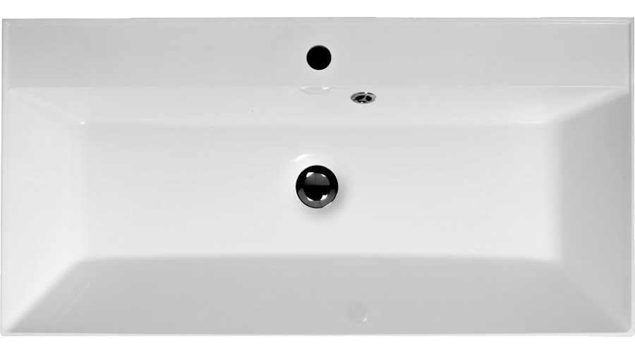 Раковина мебельная BelBagno 90 см из литьевого мрамора BB900/450-LV-MR-AST (детальная фотография), в наличии