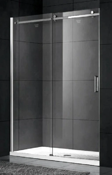 Душевая дверь левая Gemy Modern Gent 140 S25191A (детальная фотография), 140 см