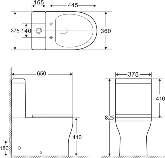 Бачок для унитаза BelBagno Ancona белый BB1224T (детальная фотография) index_1
