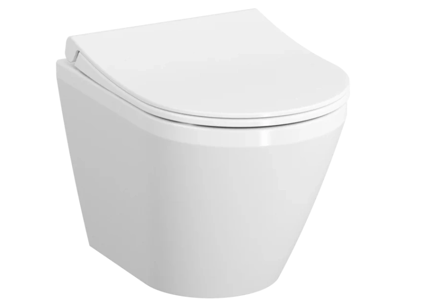 Унитаз с инсталляцией VitrA Integra Round клавиша глянцевый хром 9856B003-7205 (детальная фотография), в наличии index_1