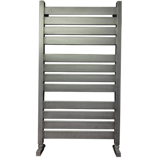 Полотенцесушитель водяной Ника Modern 100x50 см серебро ЛМ 7 100/50 Silver люкс (детальная фотография)