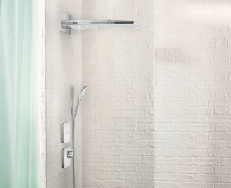 Переключатель потоков Hansgrohe ShowerSelect белый/хром 15736400 (детальная фотография), нет в наличии index_1