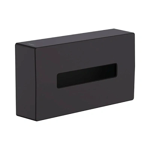 Держатель бумажных полотенец Hansgrohe AddStoris матовый черный - фото 3