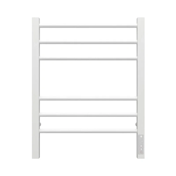 Полотенцесушитель электрический Terminus Сицилия П6 450x600 белый матовый 4670078527615 (детальная фотография), белыe