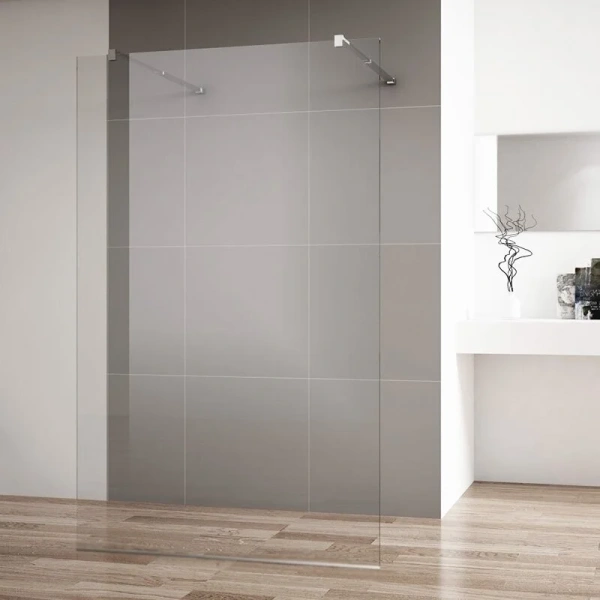 Душевая перегородка Cezares Liberta 140 см профиль хром LIBERTA-L-2-140-120-C-Cr (детальная фотография), 140 см