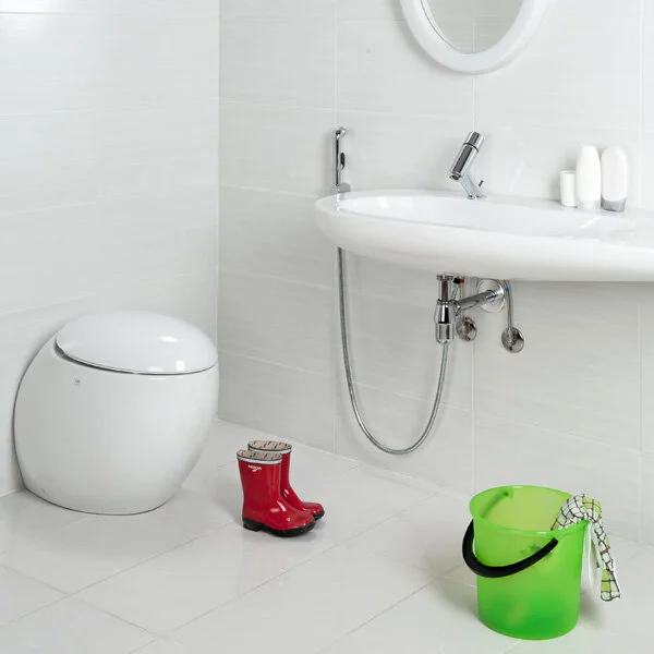 Раковина Laufen Ilbagnoalessi One 90 см белая с покрытием LCC 8.1497.6.400.104.1 (детальная фотография), 90 см