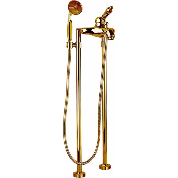 Смеситель для ванны Cezares Elite бронза ручки металл ELITE-VDPM-02-M (детальная фотография)