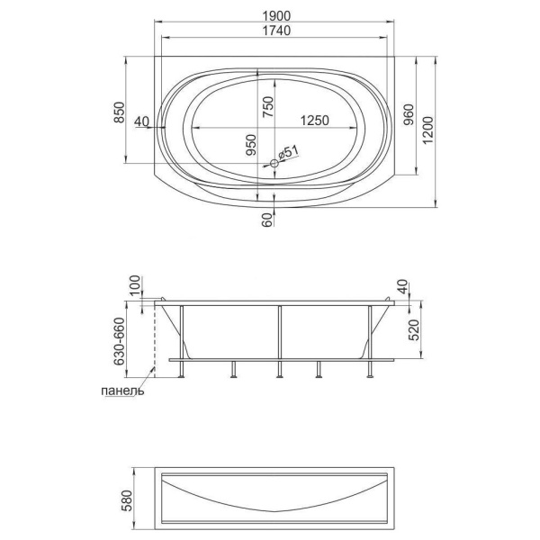 Схема (детальная фотография), приставные