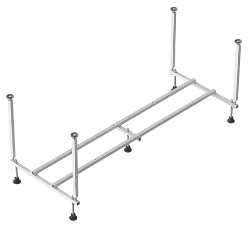 Каркас для ванны Jacob Delafon Ove 170х70 см серый - фото 3