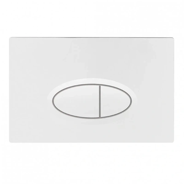 Клавиша смыва BelBagno белая глянцевая BB052BL (детальная фотография)