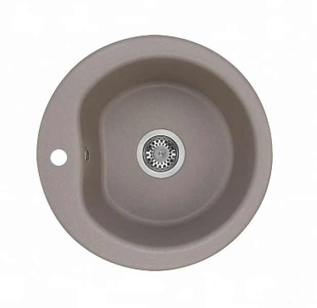 Мойка для кухни Акватон Мида 51 см серый шелк 1A712732MD250 (детальная фотография)