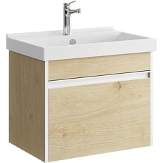Тумба под раковину подвесная Aqwella Urban 60 см дуб давос