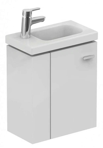 Тумба под раковину подвесная Ideal Standard Connect Space 45 см белая глянцевая, правая - фото 2