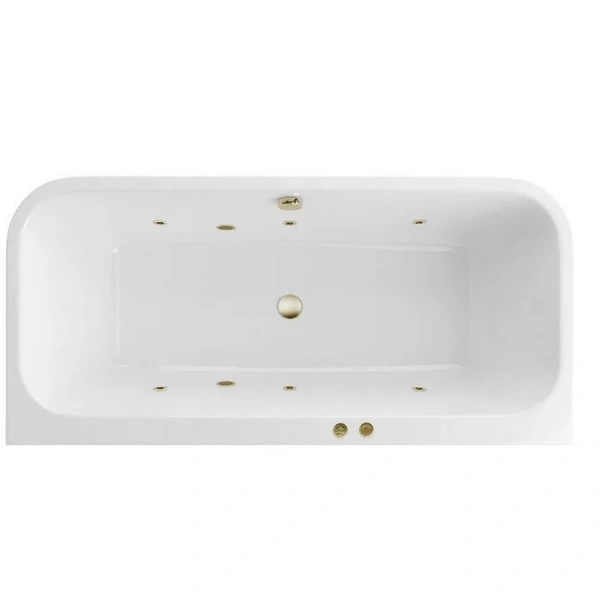 Ванна гидромассажная Excellent Arana Soft 180 x 85 см, белый/бронза, WAEX.ARA18.SOFT.BR (детальная фотография)