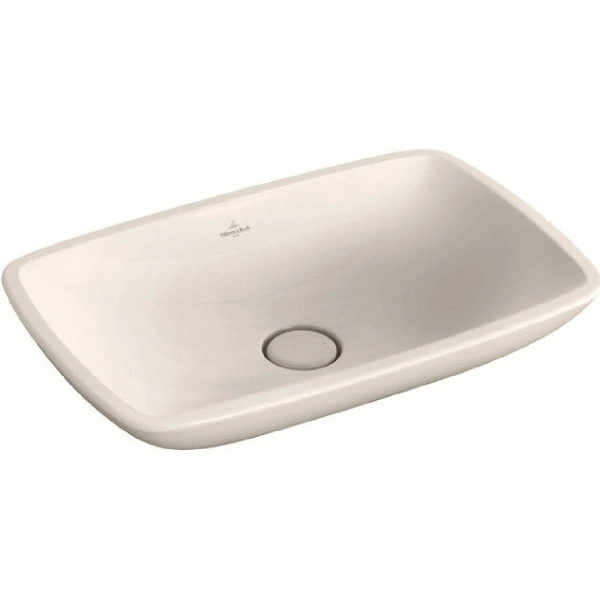 Раковина Villeroy & Boch Loop & Friends 515400 58 см накладная (детальная фотография), накладные (на столешницу), пристенные