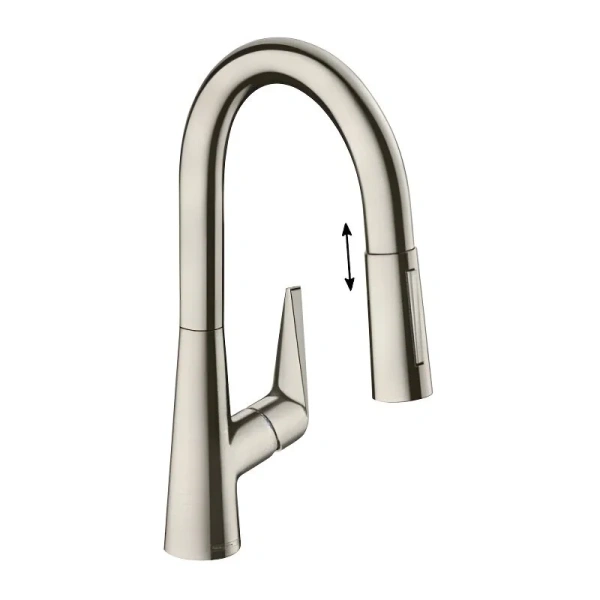 Смеситель для кухни Hansgrohe Talis M51 под сталь 72815800 (детальная фотография)