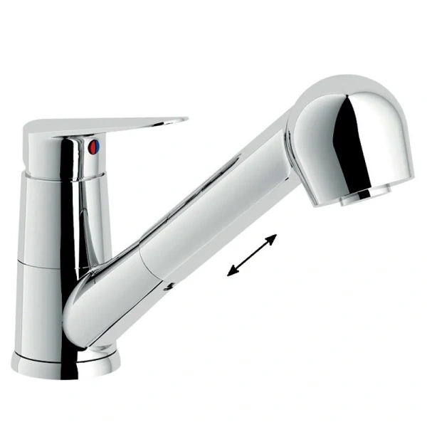 Смеситель для кухни Nobili Blues хром BS101127CR (детальная фотография)