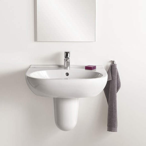 Полупьедестал, цвет белый, Villeroy&Boch O.novo 52660001 (детальная фотография), напольные