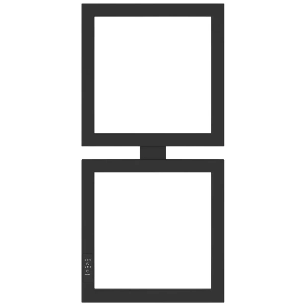 Полотенцесушитель электрический Сунержа Этюд 30х69 см правый черный матовый 31-0845-6030 (детальная фотография)