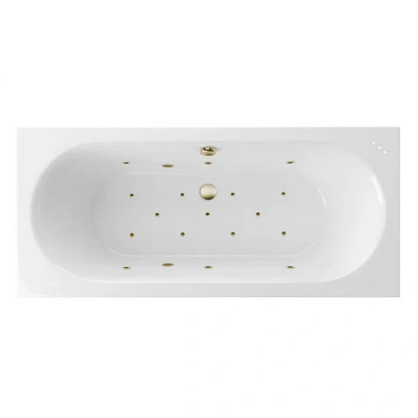 Ванна гидромассажная Excellent Oceana Relax 170 x 75 см, белый/бронза, WAEX.OCE17.RELAX.BR (детальная фотография)