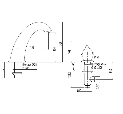 Смеситель для кухни Migliore Oxford бронза 25902 (детальная фотография), для кухни