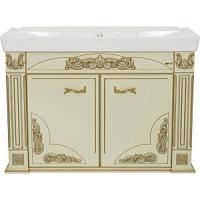 Тумба для раковины, цвет бежевый, Misty Барокко
