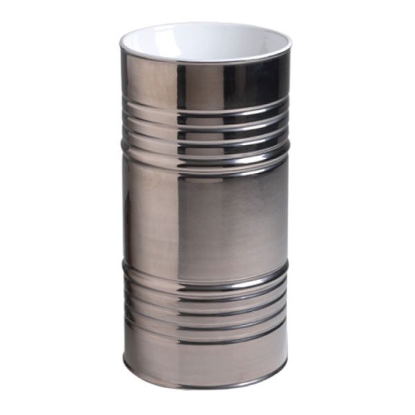 Раковина напольная Kerasan Artwork Barrel белый/платина 474344 Bianco-platino *0 (детальная фотография)