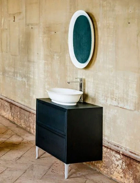 Раковина Laufen The New Classic 55 см белая 8.1285.2.000.112.1 (детальная фотография), керамические