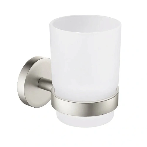 Стакан для ванной Timo Saona никель - фото 1