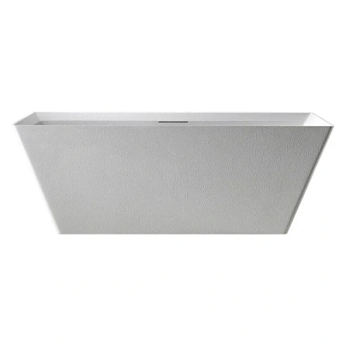 Ванна из искусственного камня Abber Berlin 170x75 см белая - фото 1