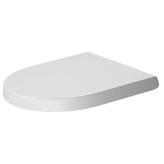 Сиденье для унитаза, петли нержавеющая сталь, Duravit Starck 2 0063320000 (детальная фотография)