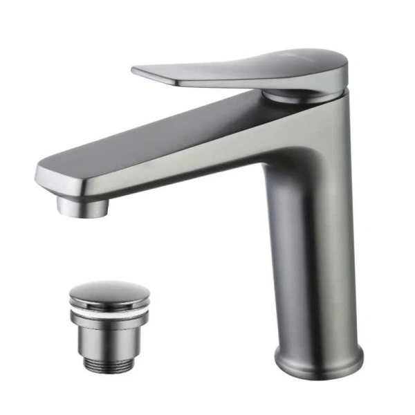 Смеситель для раковины Lemark Bronx графит LM3737GM (детальная фотография)