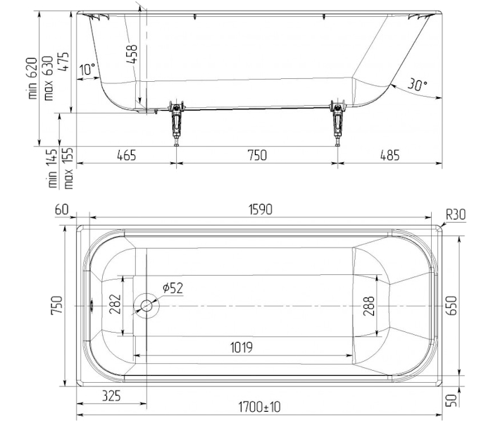 Схема (детальная фотография), чугунные