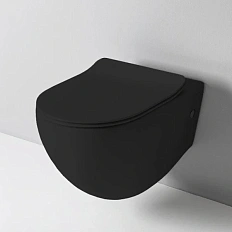 Унитаз подвесной Artceram File 2.0 черный матовый