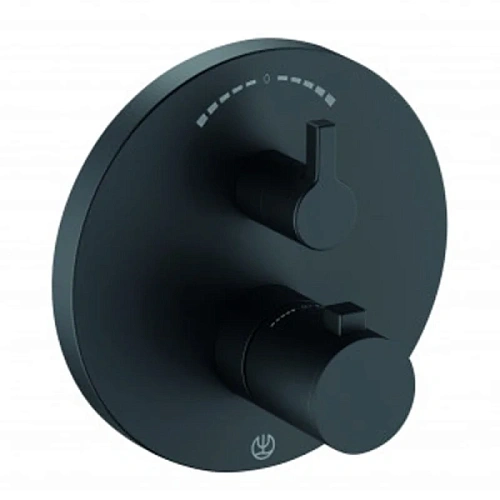 Смеситель для душа Kludi Nova Fonte черный матовый - фото 1